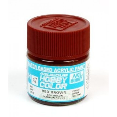 Mr Hobby Aqueous color H-047 Red Brown